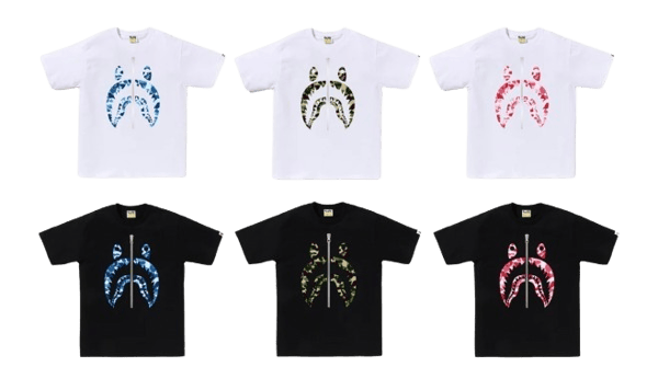 ABC CAMO SHARK TEE